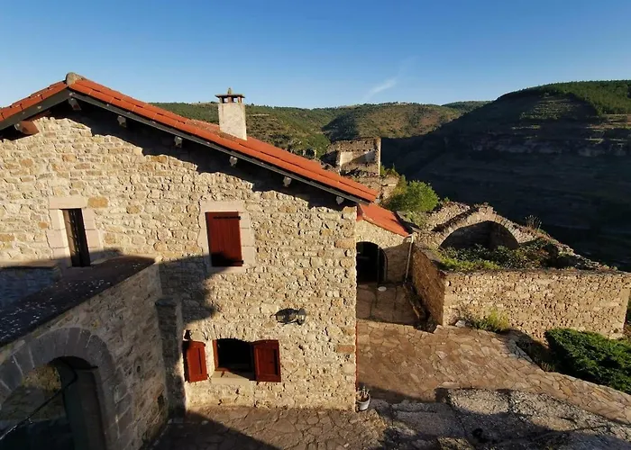 Magnifique Maison Avec Vue Sur Le Tarn En Aveyron ! Nyaraló *