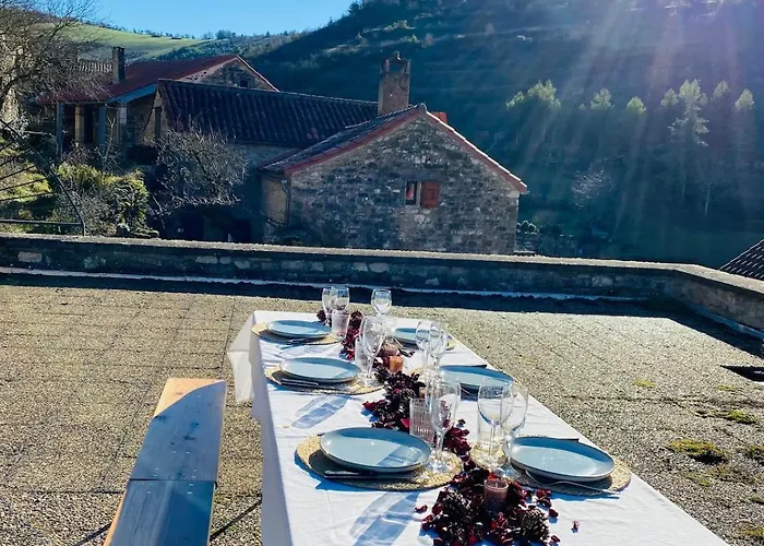 Nyaraló Magnifique Maison Avec Vue Sur Le Tarn En Aveyron ! Saint-Rome-de-Tarn